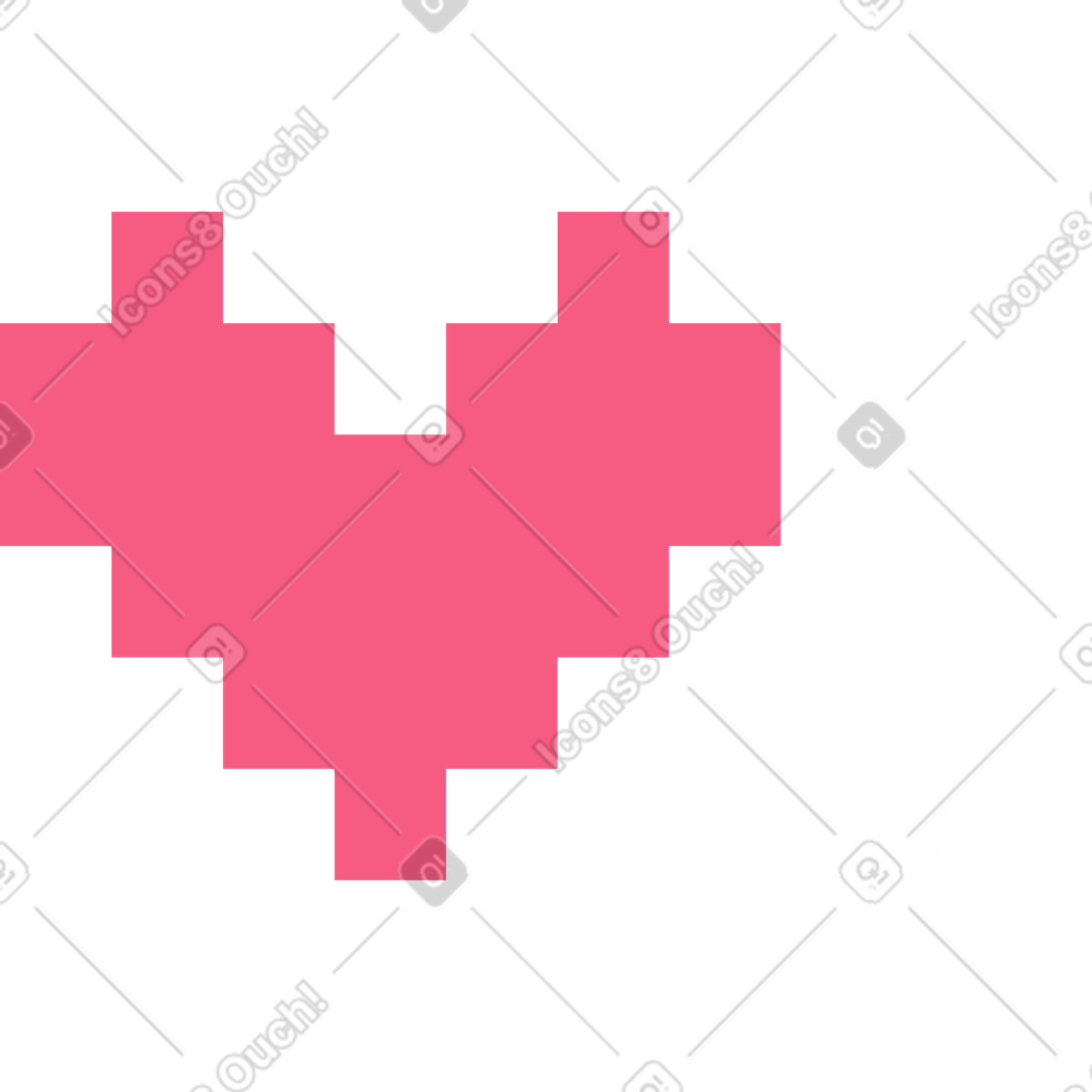 Gioco più come il cuore illustrazione in stile Dizzy scarica in PNG, SVG