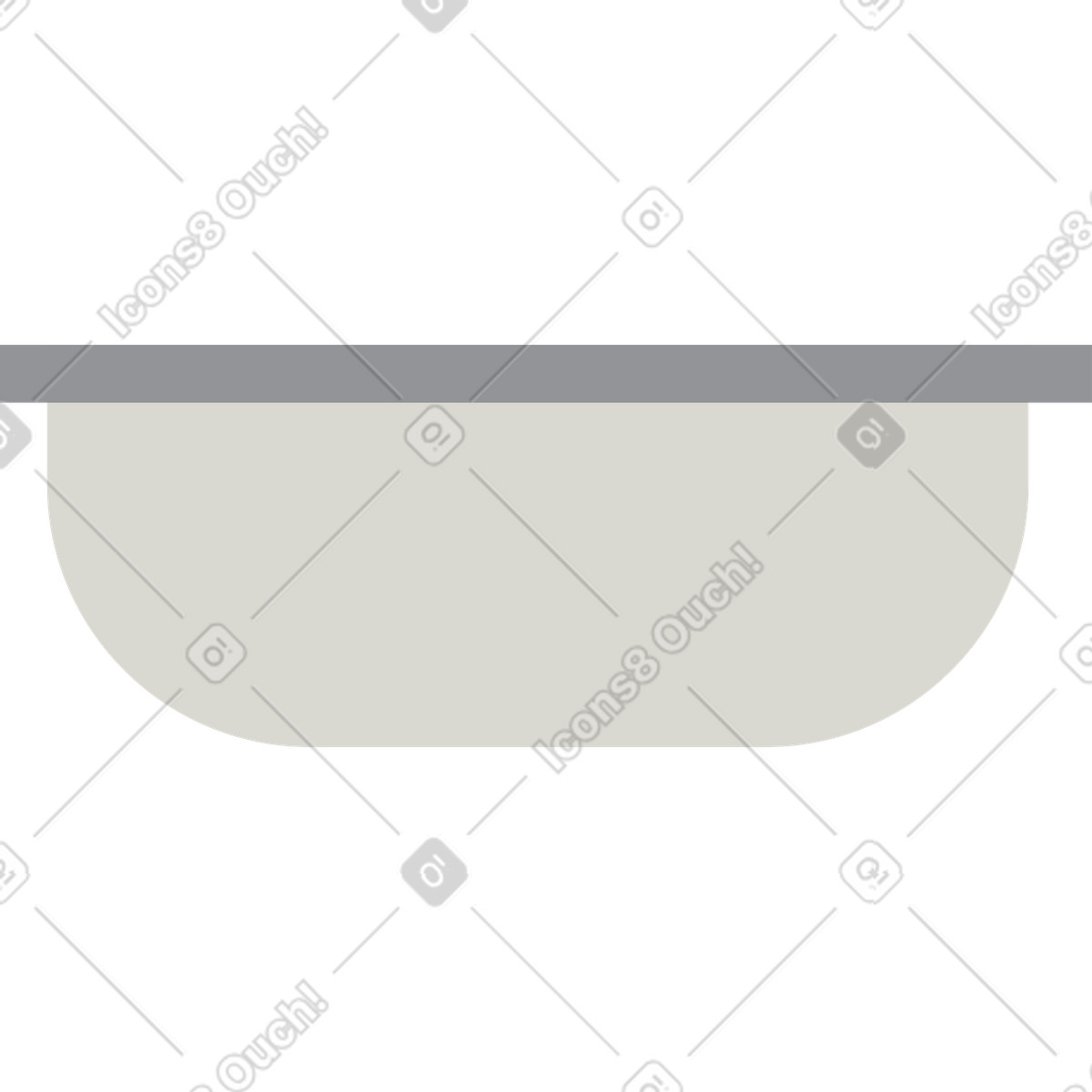 Ilustración Ensaladera en estilo Burgundy a descargar en PNG y SVG