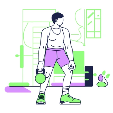 Kettlebell deadlift
