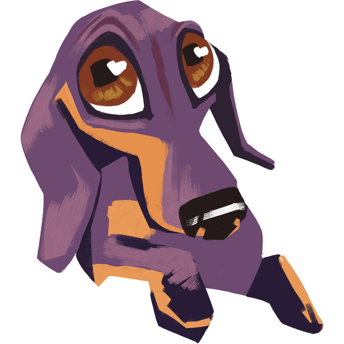 Ilustração de Dachshund em PNG e SVG