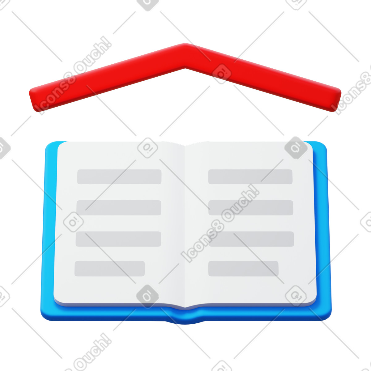 Иллюстрация School в стиле 3D Fluency — скачать в форматах PNG, SVG