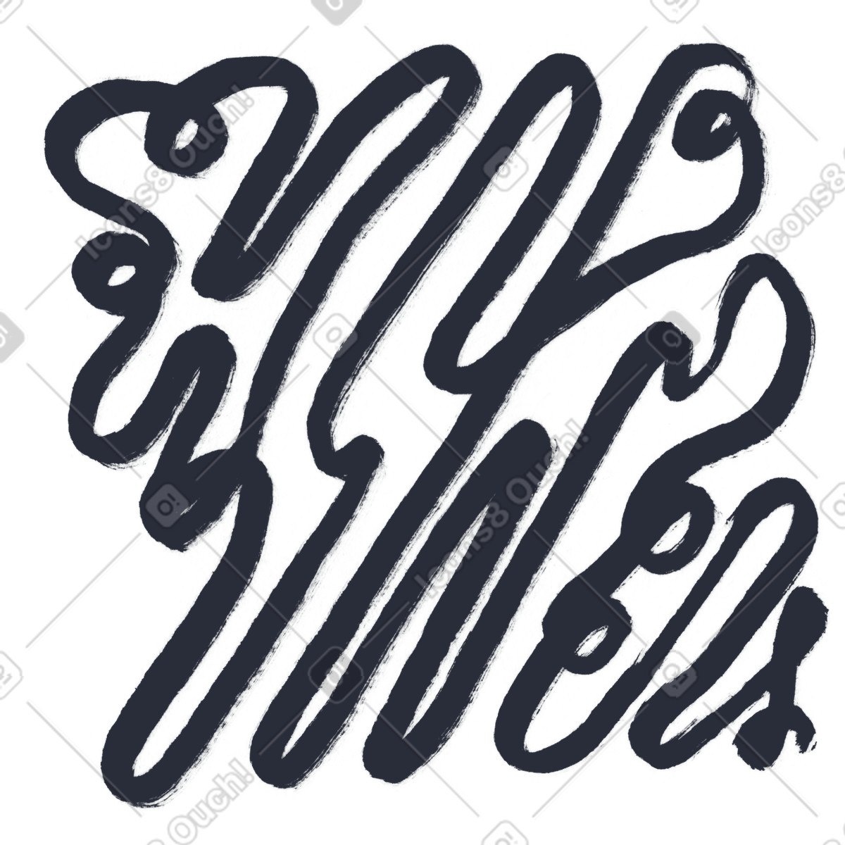 Spot illustration vector clipart image showcasing diverse graphic styles