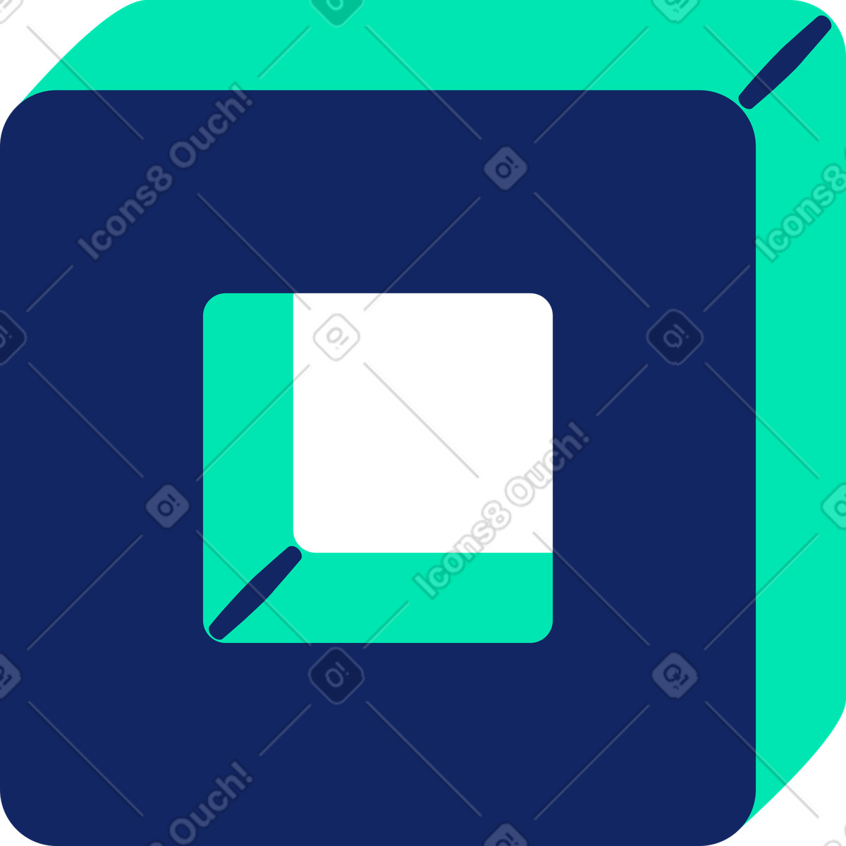 Buchstabe o-Illustration im Cyborg-Stil als Download in PNG, SVG