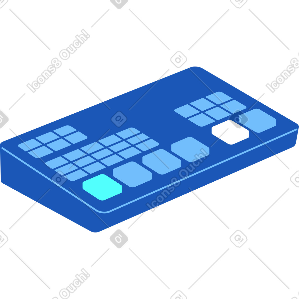 Ilustración Mezclador de audio en estilo Storyline a descargar en PNG y SVG