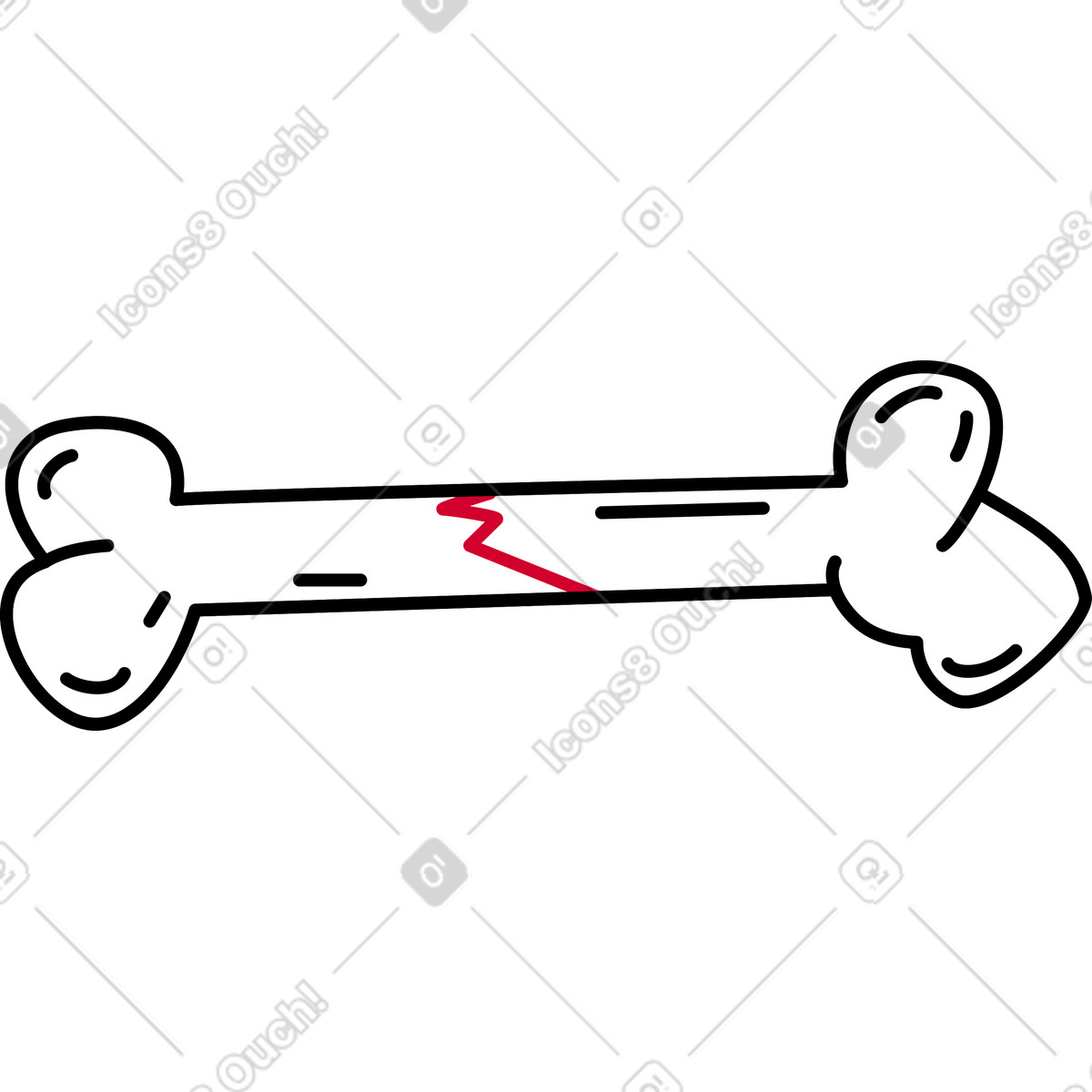 Illustration Os dans le style Ruby à télécharger aux formats PNG, SVG