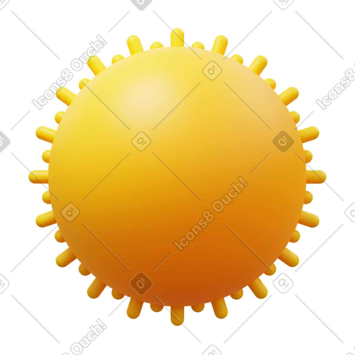 Иллюстрация Summer в стиле 3D Fluency — скачать в форматах PNG, SVG