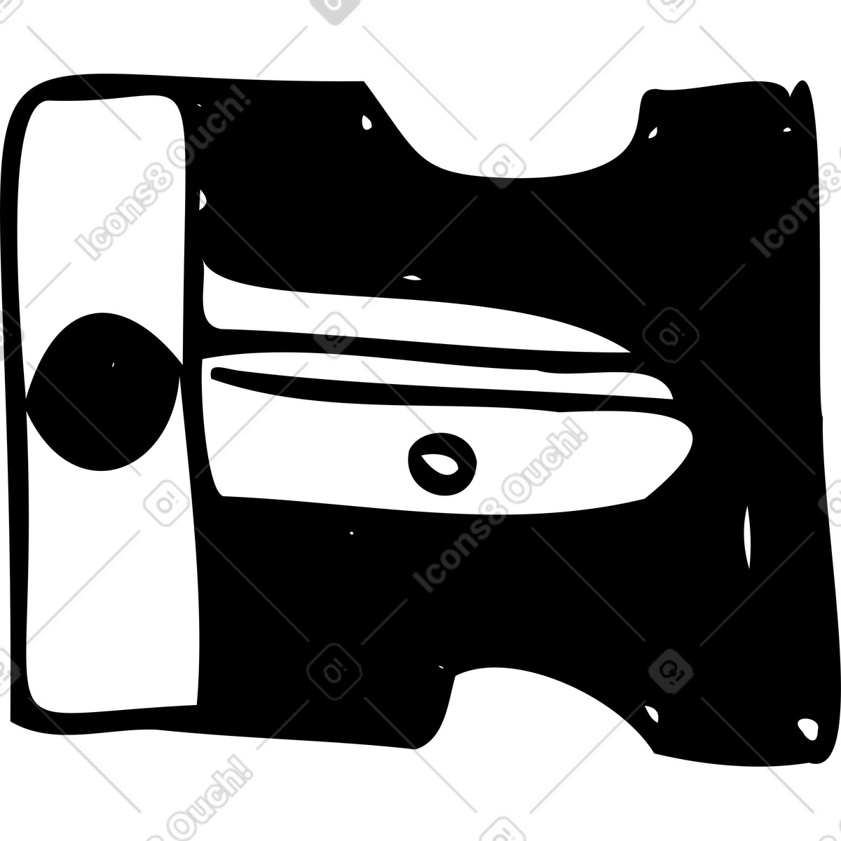 Illustration Taille-crayon dans le style Marks à télécharger aux formats PNG, SVG