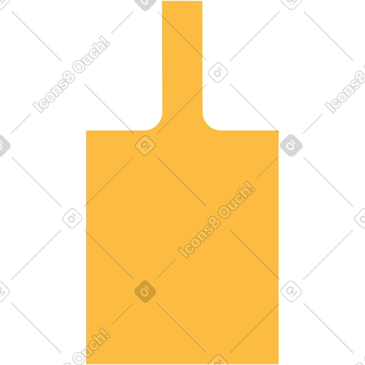 Cutting board illustration in Burgundy style download in PNG, SVG