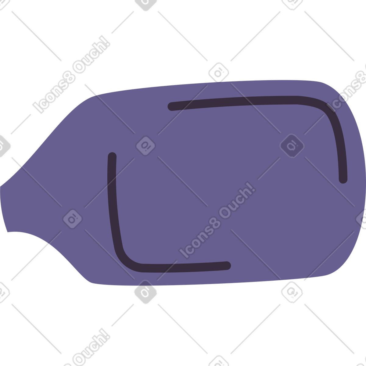 Virtual-reality-brille-Illustration im Pale-Stil als Download in PNG, SVG
