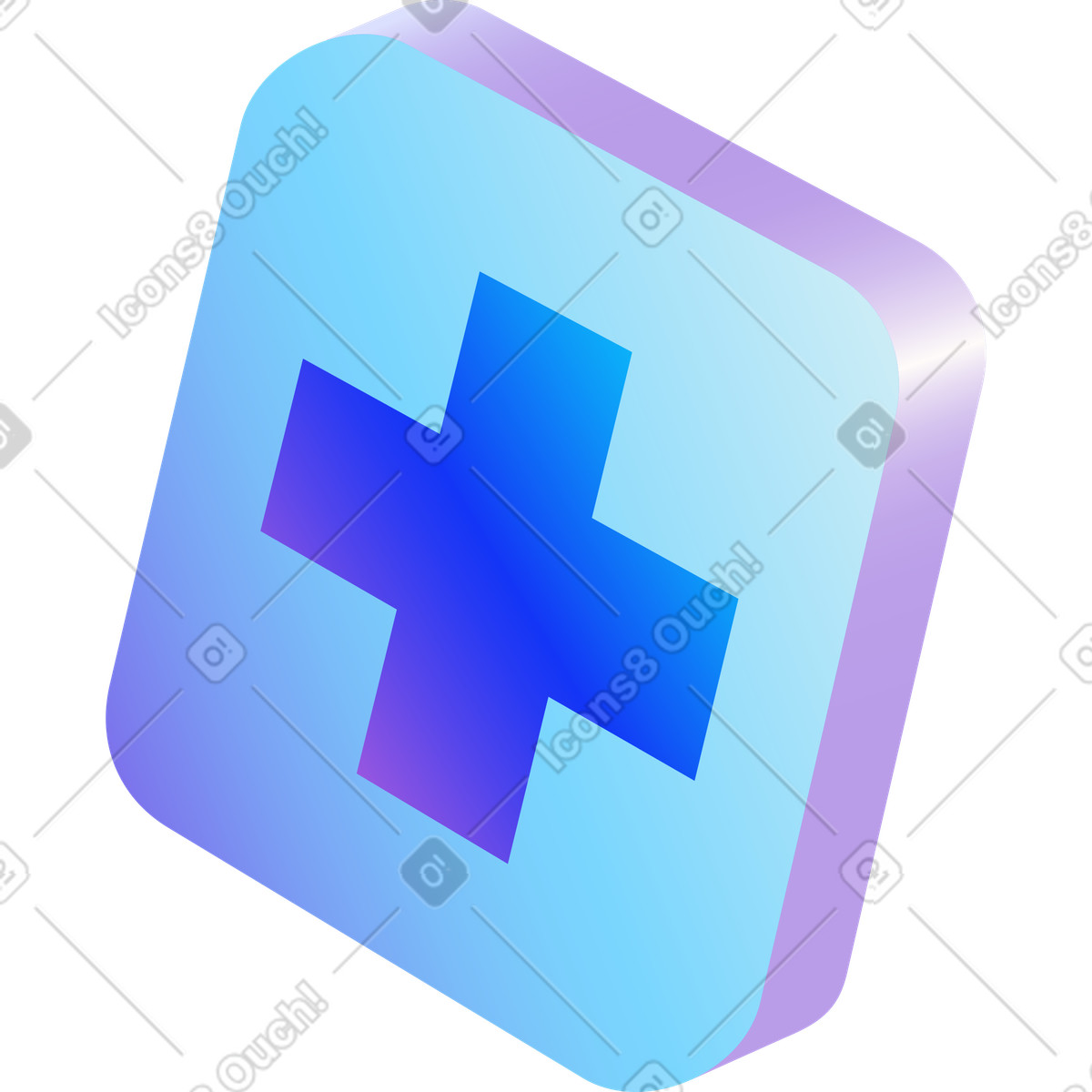 Medical cross icon illustration first aid clipart in PNG SVG GIF