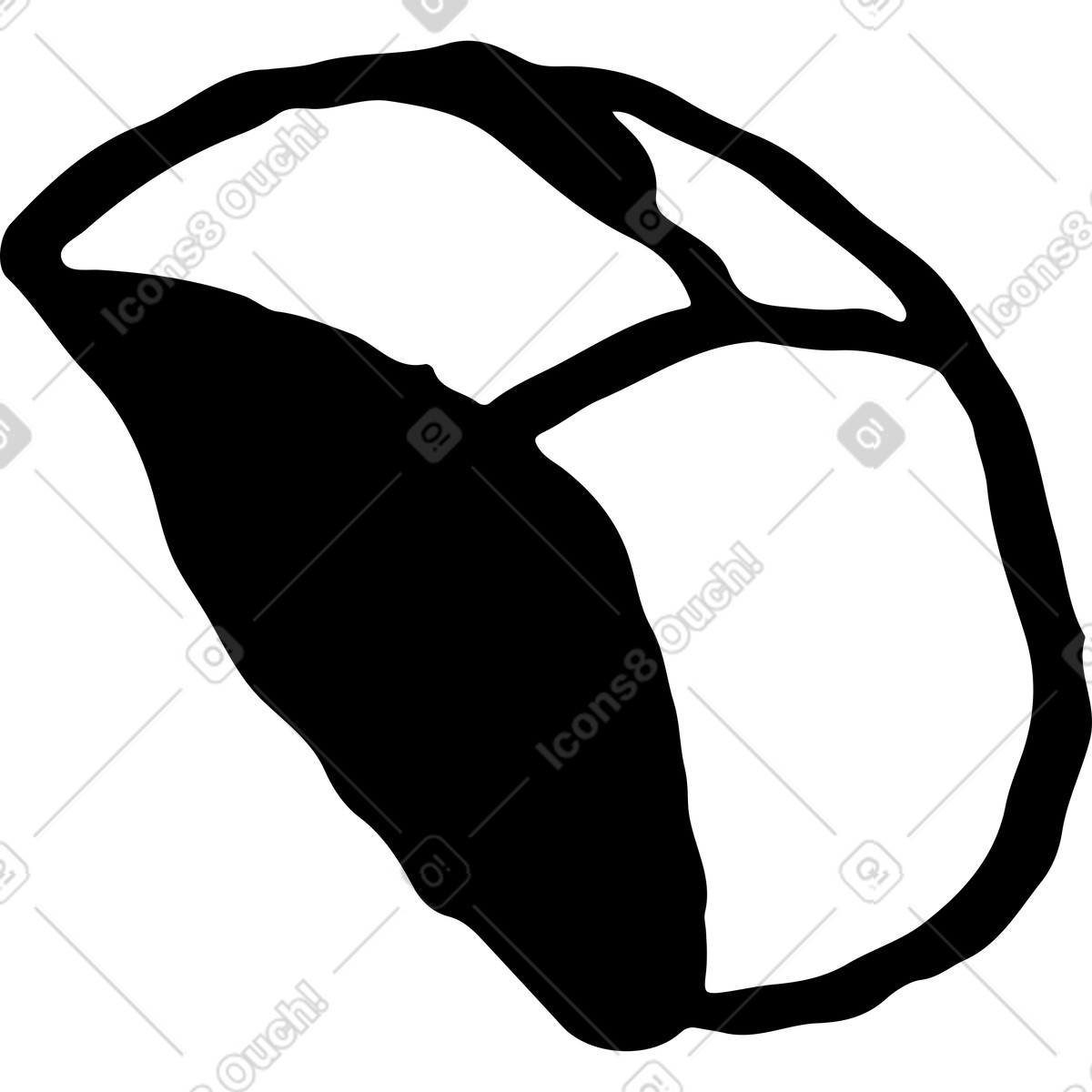 Ilustración Ratón en estilo Marks a descargar en PNG y SVG