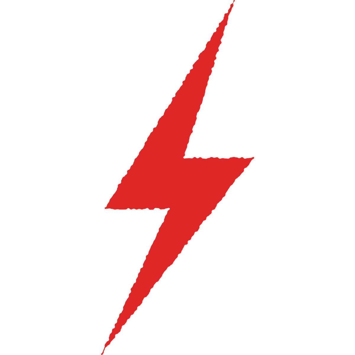 Lightning bolt illustration in Cherry style download in PNG, SVG