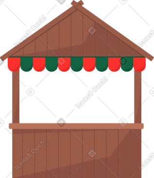 Tienda de la calle PNG, SVG