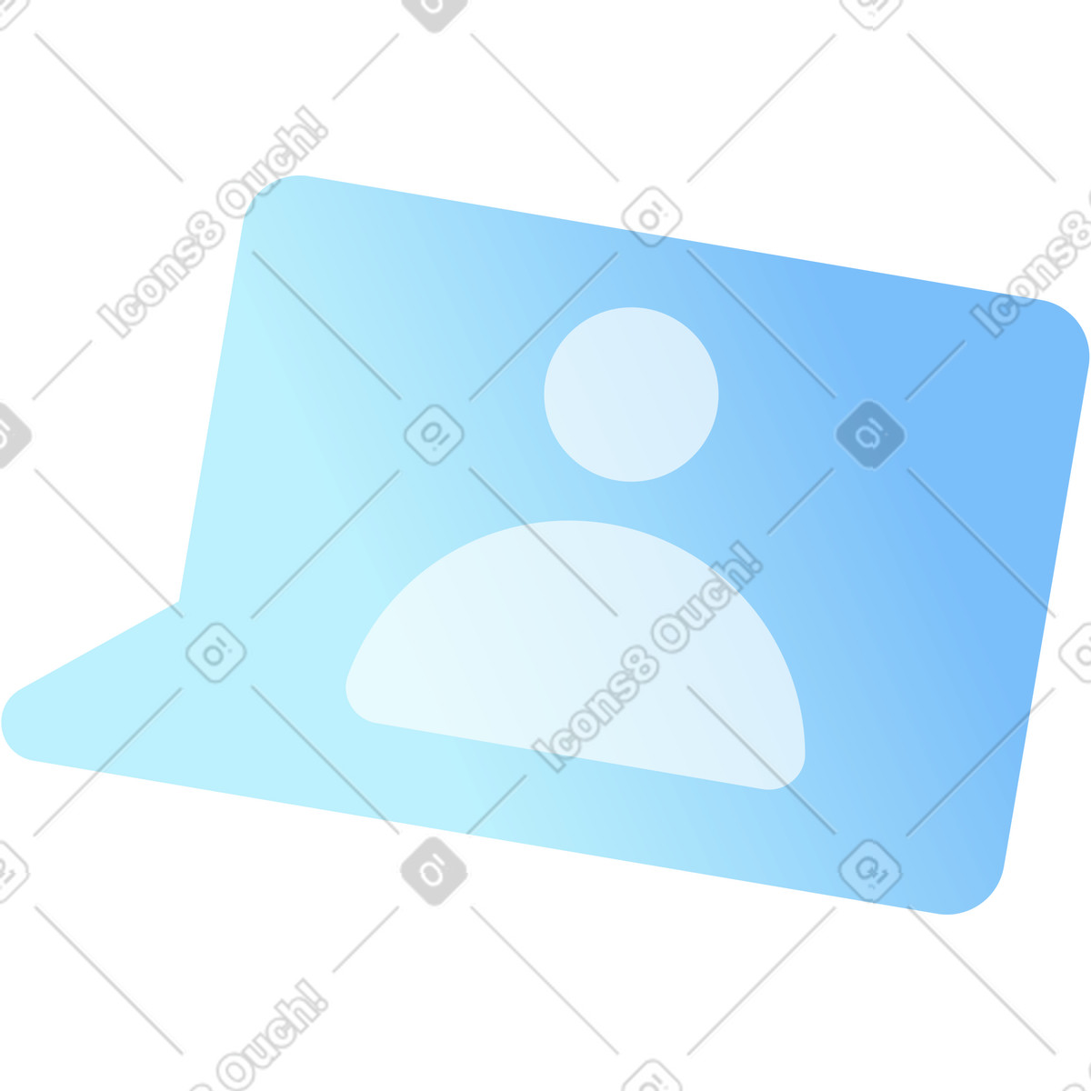 下载 Airy 风格的 用户标志 插画，支持 PNG、SVG 格式