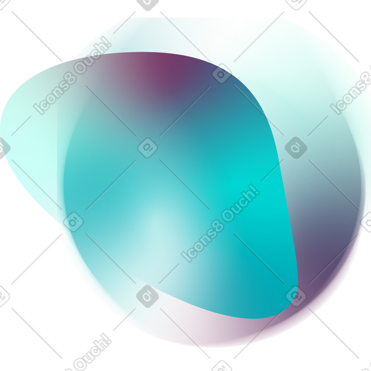 下载 Forms 风格的 Colored blurry spot 插画，支持 PNG、SVG 格式