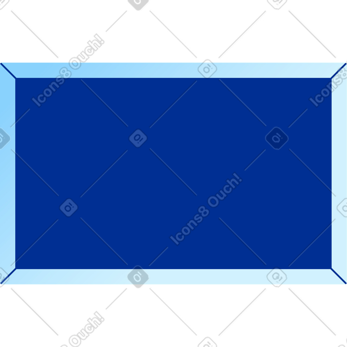 School chalk board illustration in Glossy style download in PNG, SVG