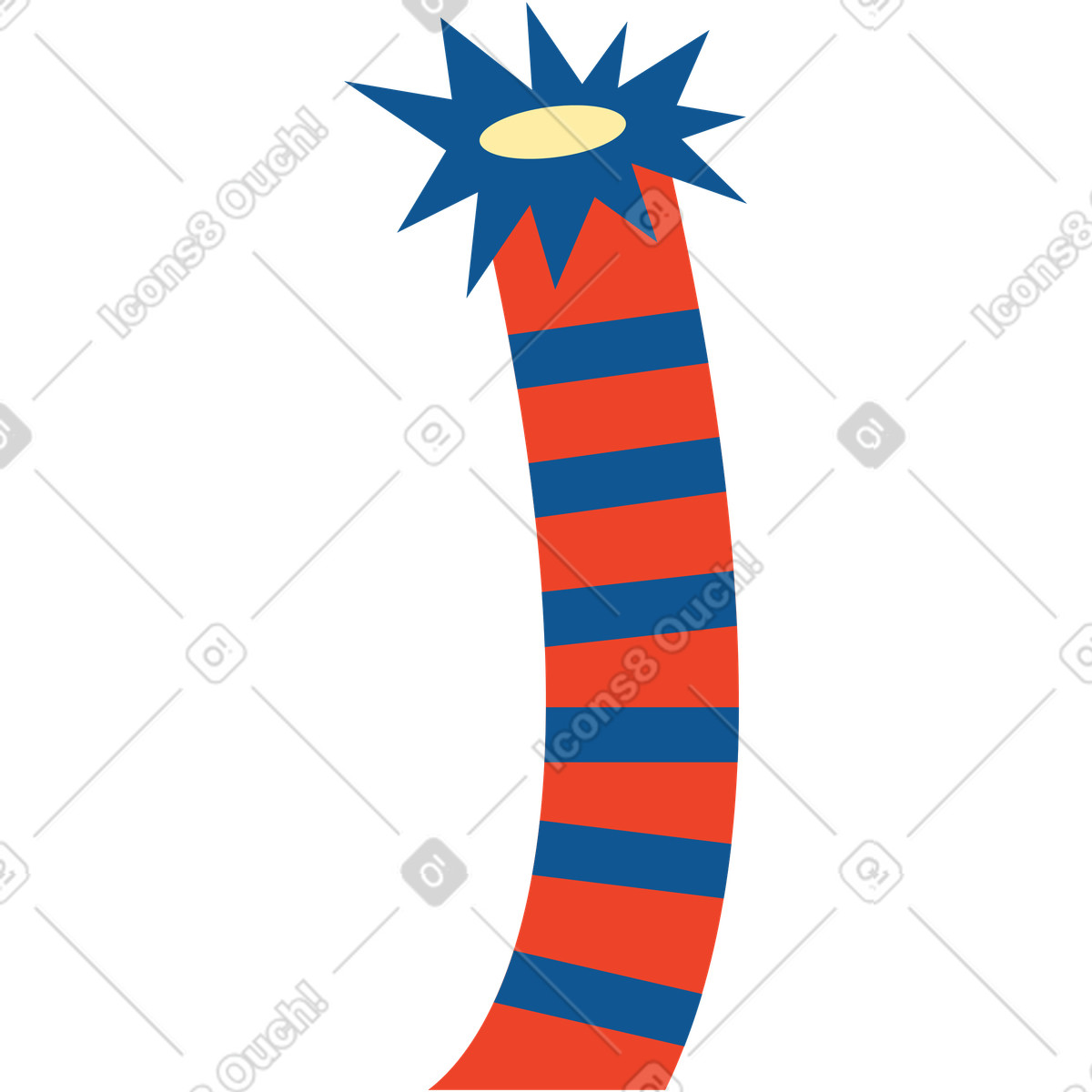 Ilustración Algas marinas en estilo Polar a descargar en PNG y SVG