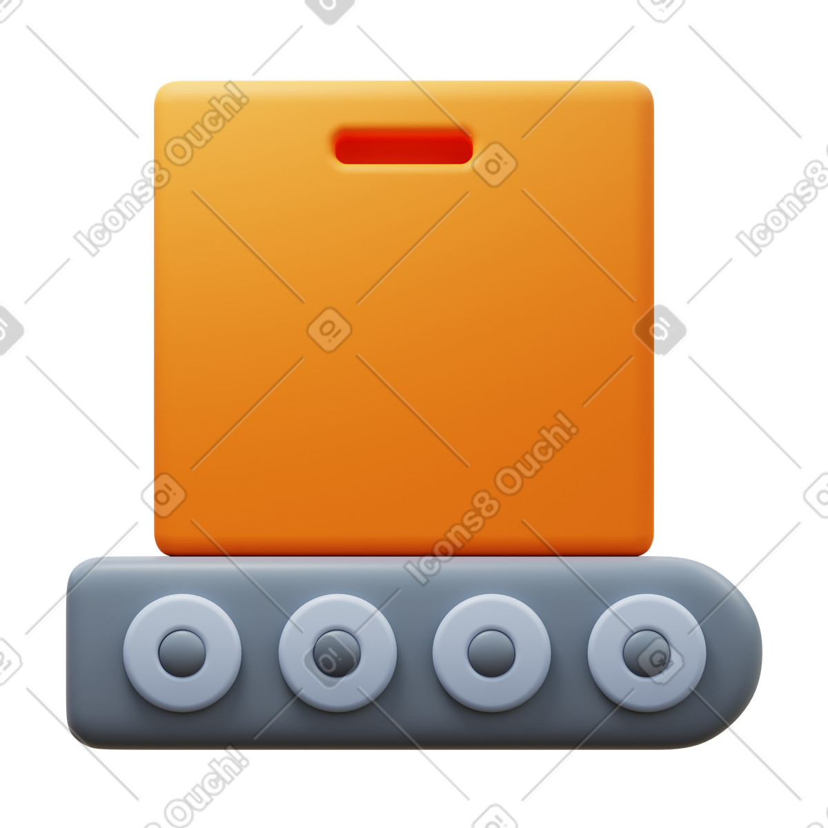 3D Fluency スタイルの Deployment のイラストをPNG、SVG形式でダウンロード