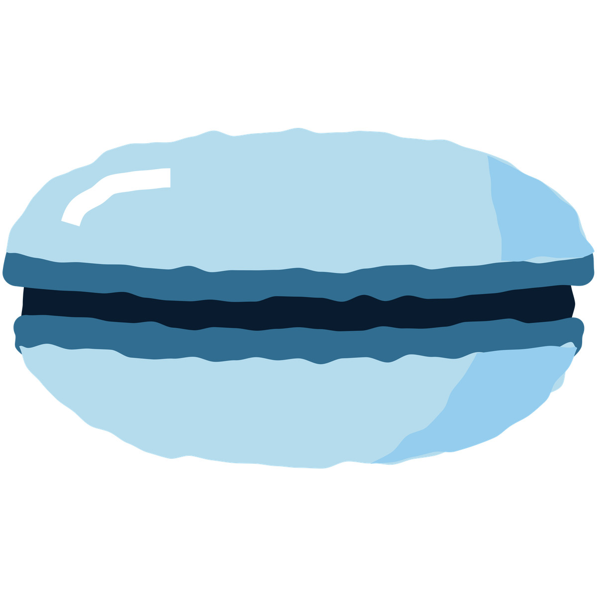 Illustration Macarons dans le style Cherry à télécharger aux formats PNG, SVG