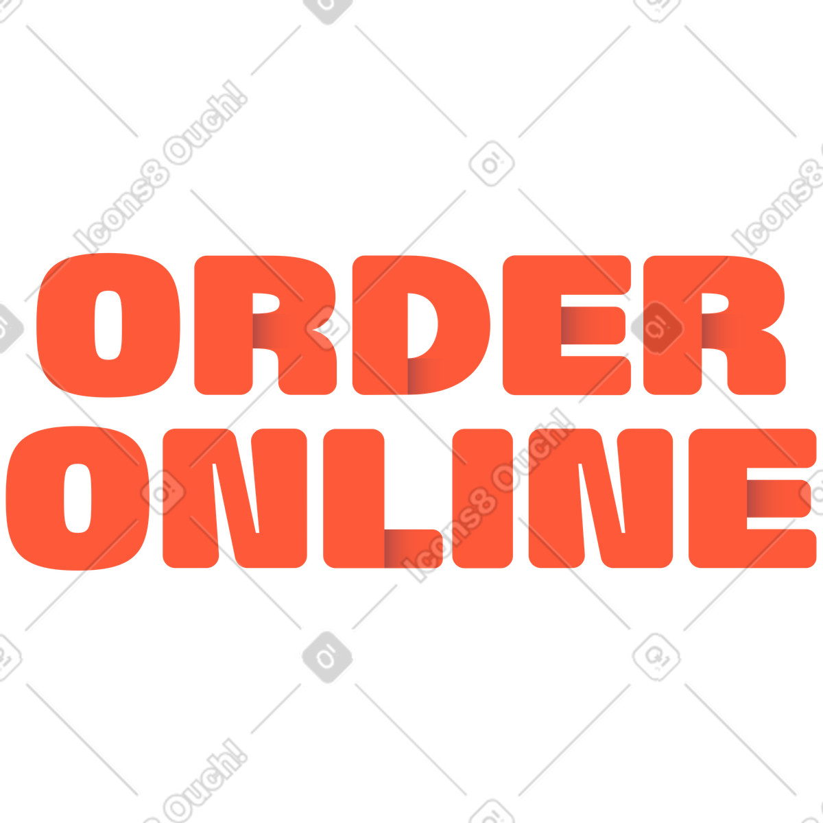 Ordine di lettere online illustrazione in stile Beam scarica in PNG, SVG