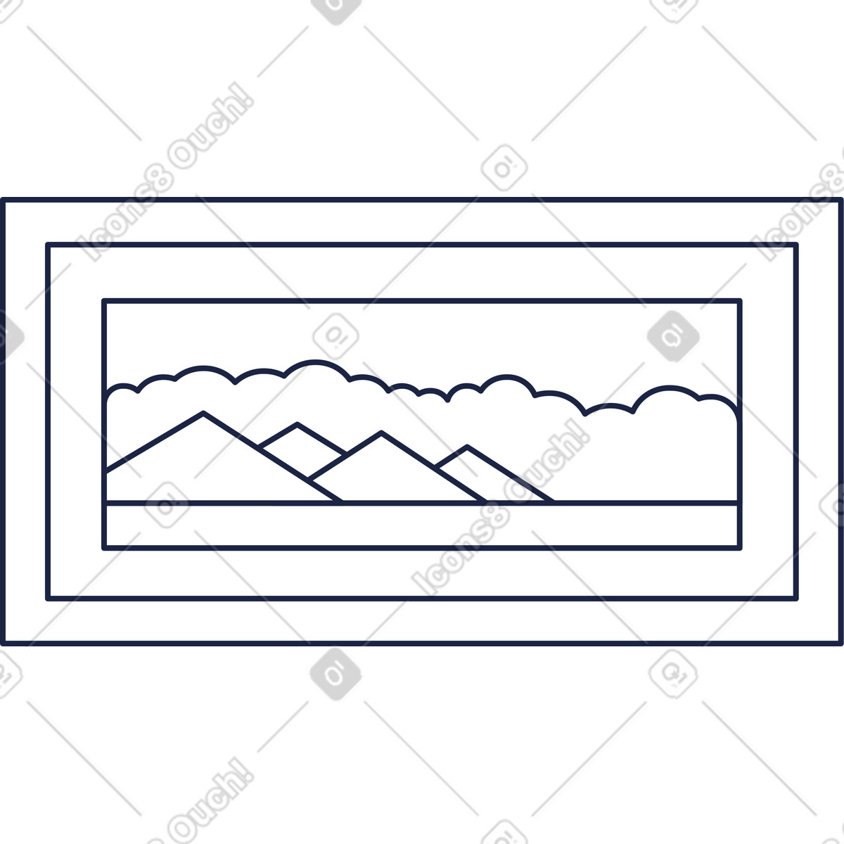 Bildzeile-Illustration im Urban Line-Stil als Download in PNG, SVG