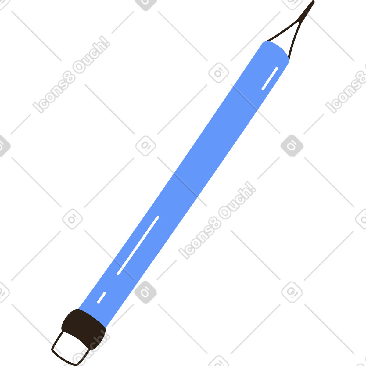 Pencil illustration in Plain style download in PNG, SVG