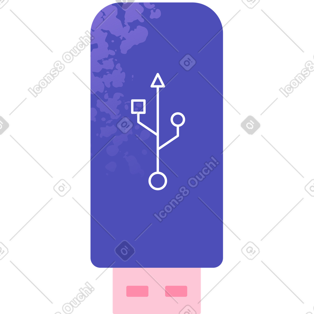 Illustration Lecteur flash dans le style Bright à télécharger aux formats PNG, SVG