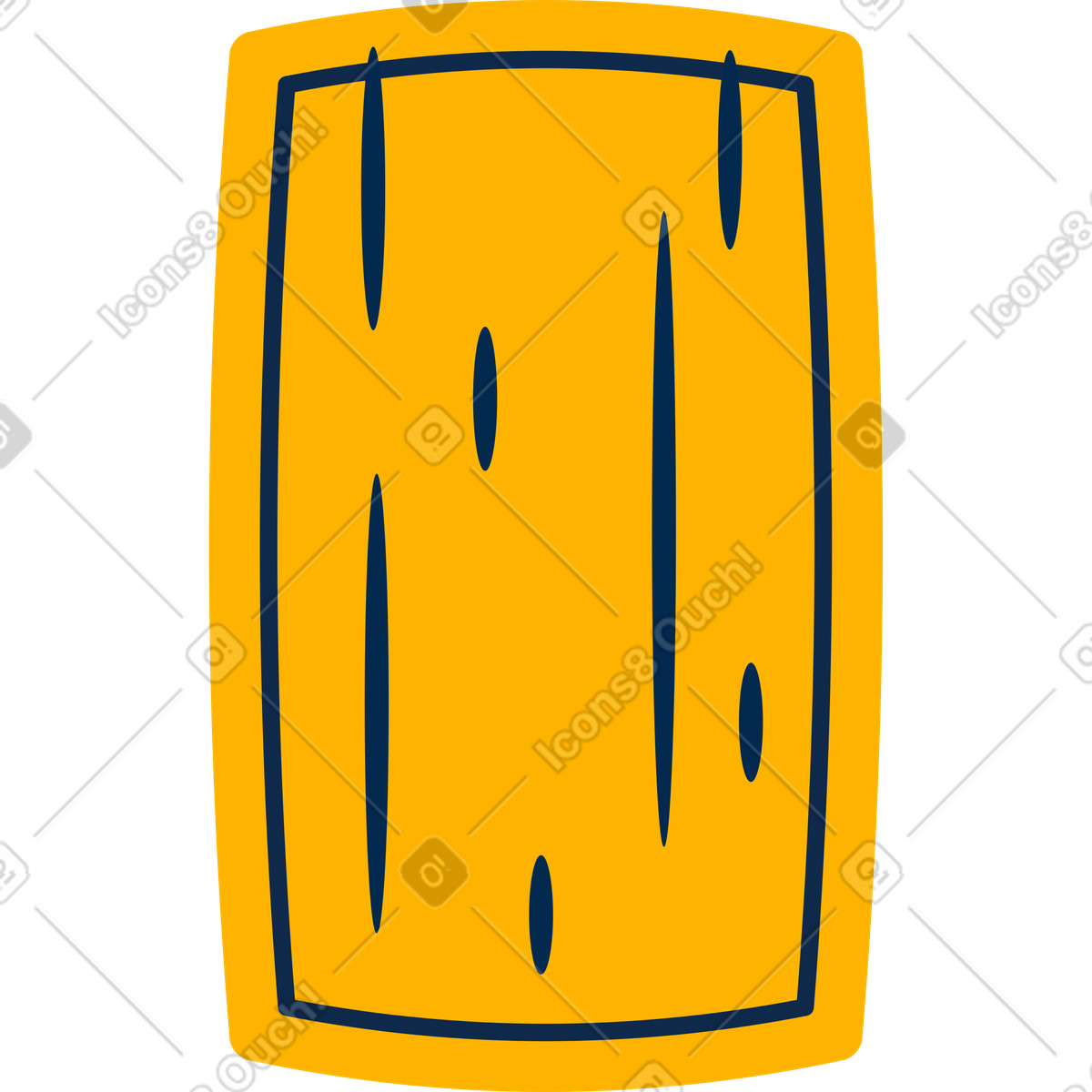 Ilustração de Caixa em no estilo Flame para baixar em PNG, SVG