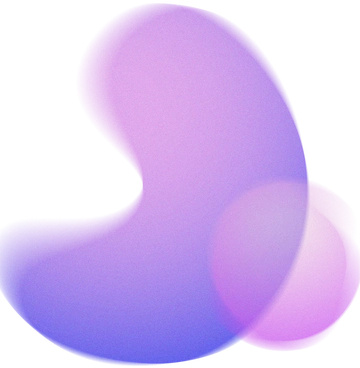 Abstract shapes in gradient colors - Forms style illustration