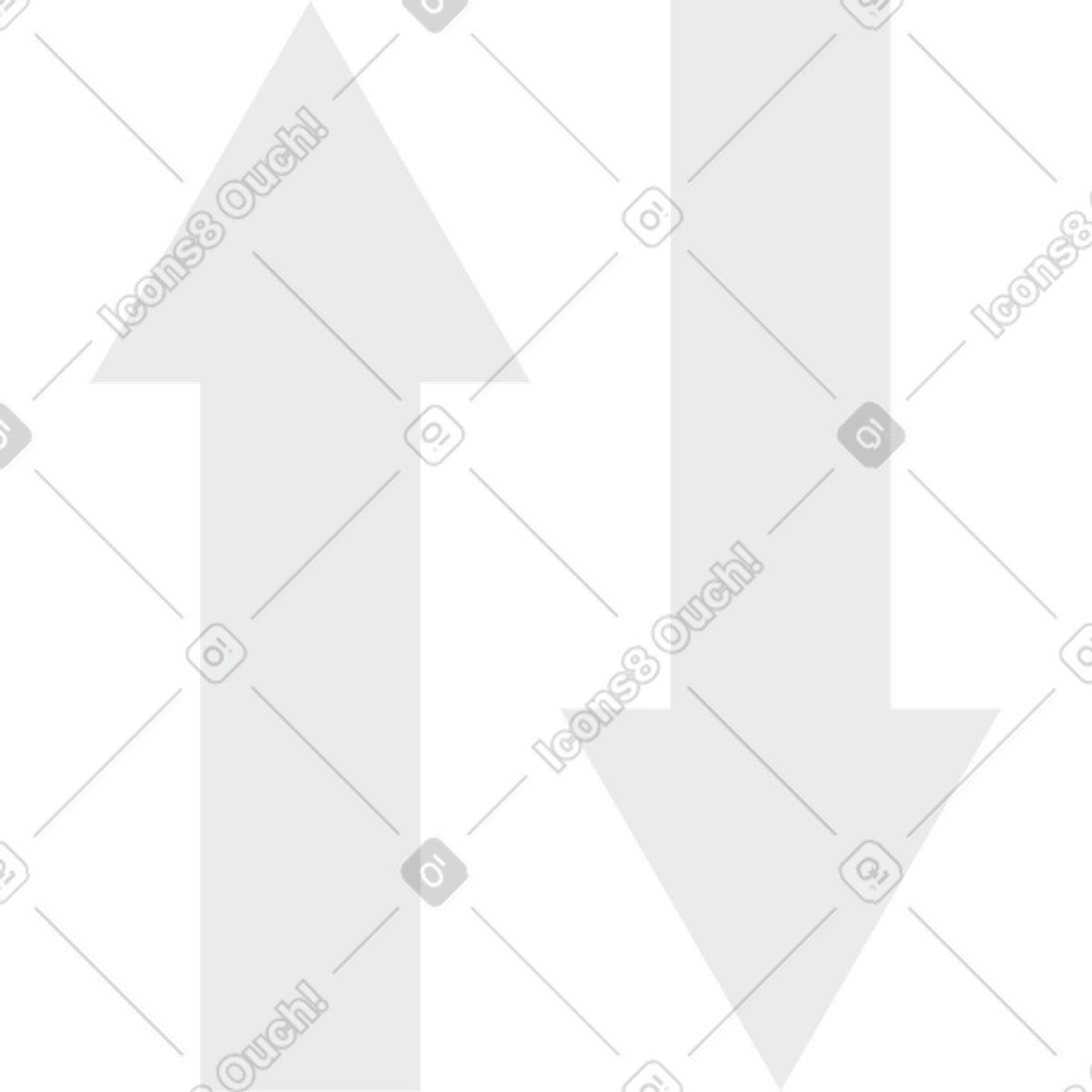 Arrows illustration in Tiny style download in PNG, SVG