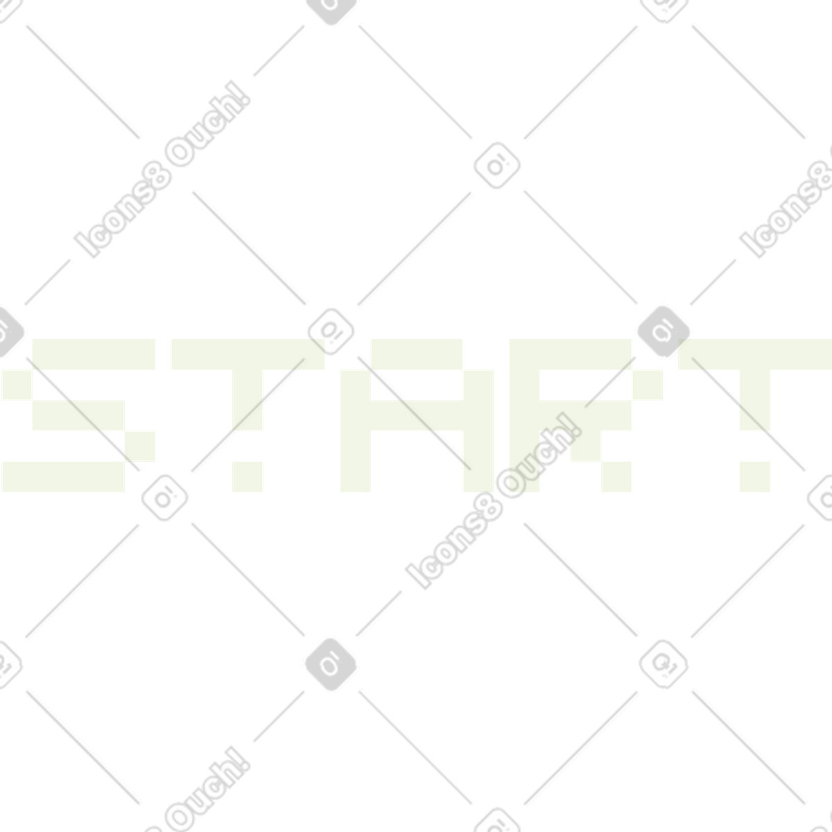 Ilustração de Começar em no estilo Abstract para baixar em PNG, SVG