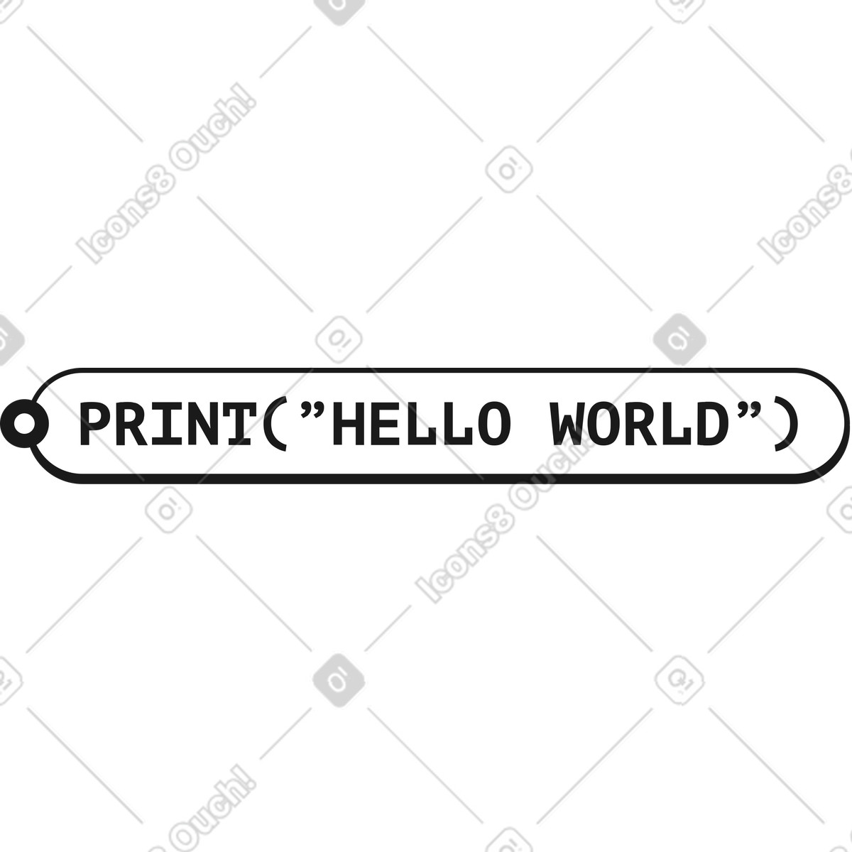 Print code plate illustration in Taxi style download in PNG, SVG