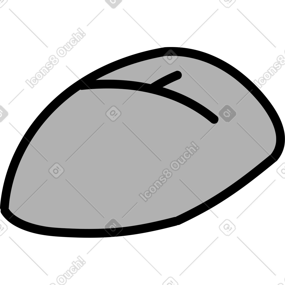 Mouse del computer illustrazione in stile Purr scarica in PNG, SVG