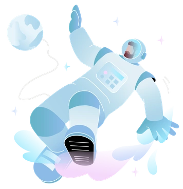 Astronaut Vector Illustrations