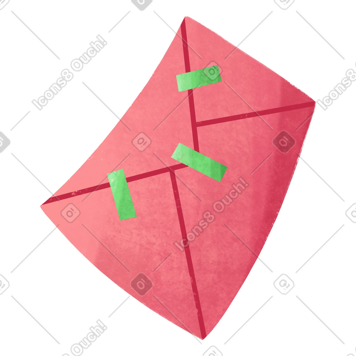 Иллюстрация Конверт в стиле Bonbon — скачать в форматах PNG, SVG