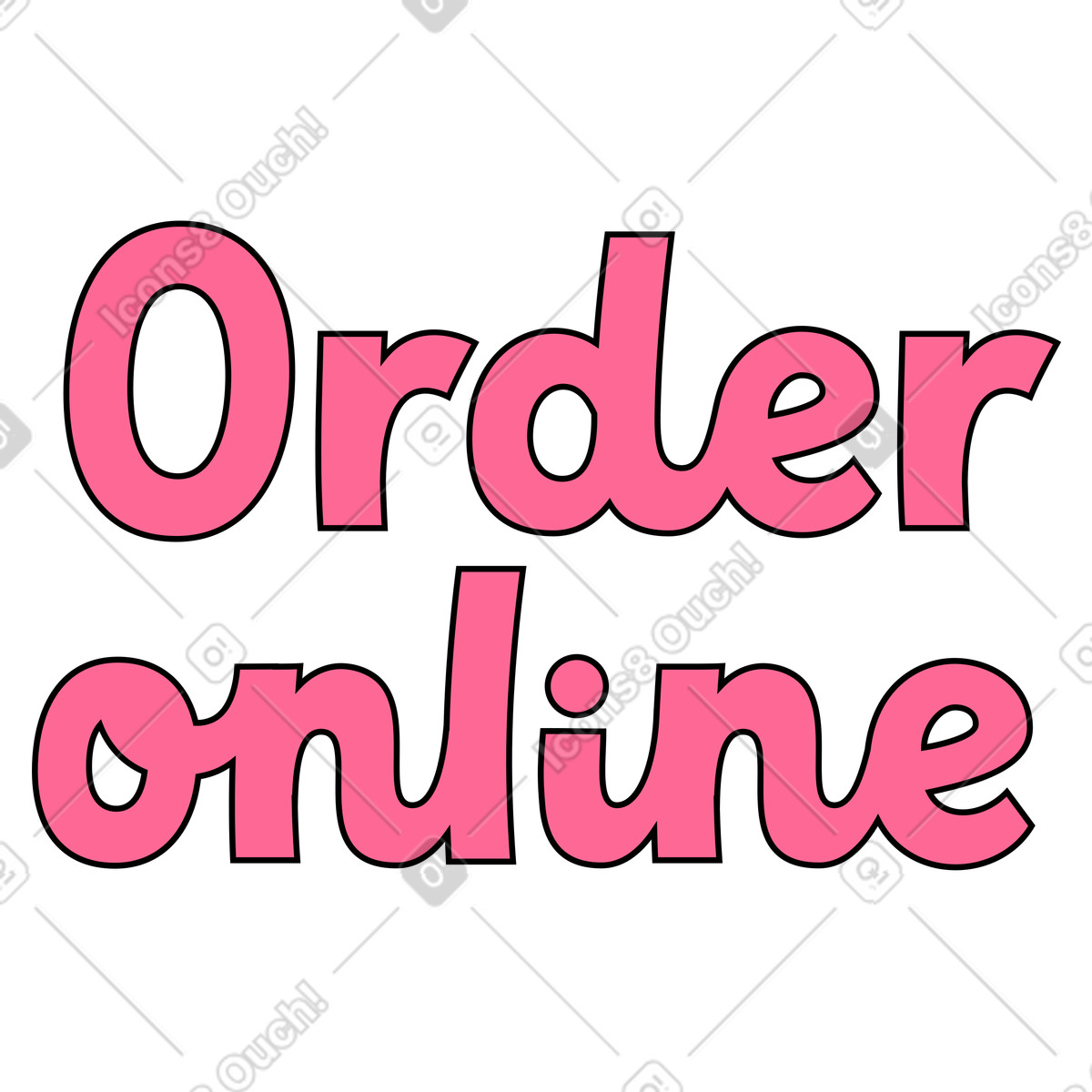 Ilustración Comprar online en estilo Bloom a descargar en PNG y SVG