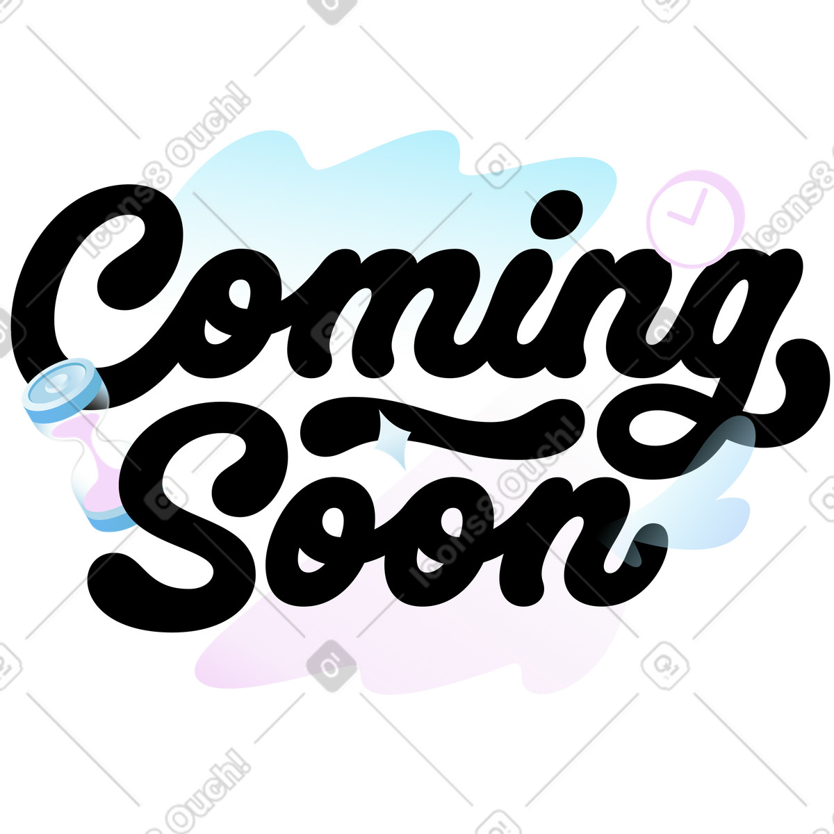 Airy スタイルの Product launch teaser, Coming soon announcement のイラストをPNG、SVG形式でダウンロード
