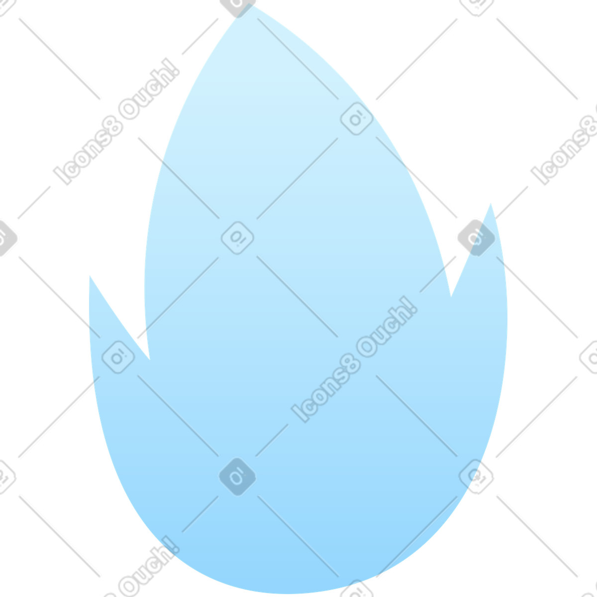 Glossy スタイルの 葉 のイラストをPNG、SVG形式でダウンロード