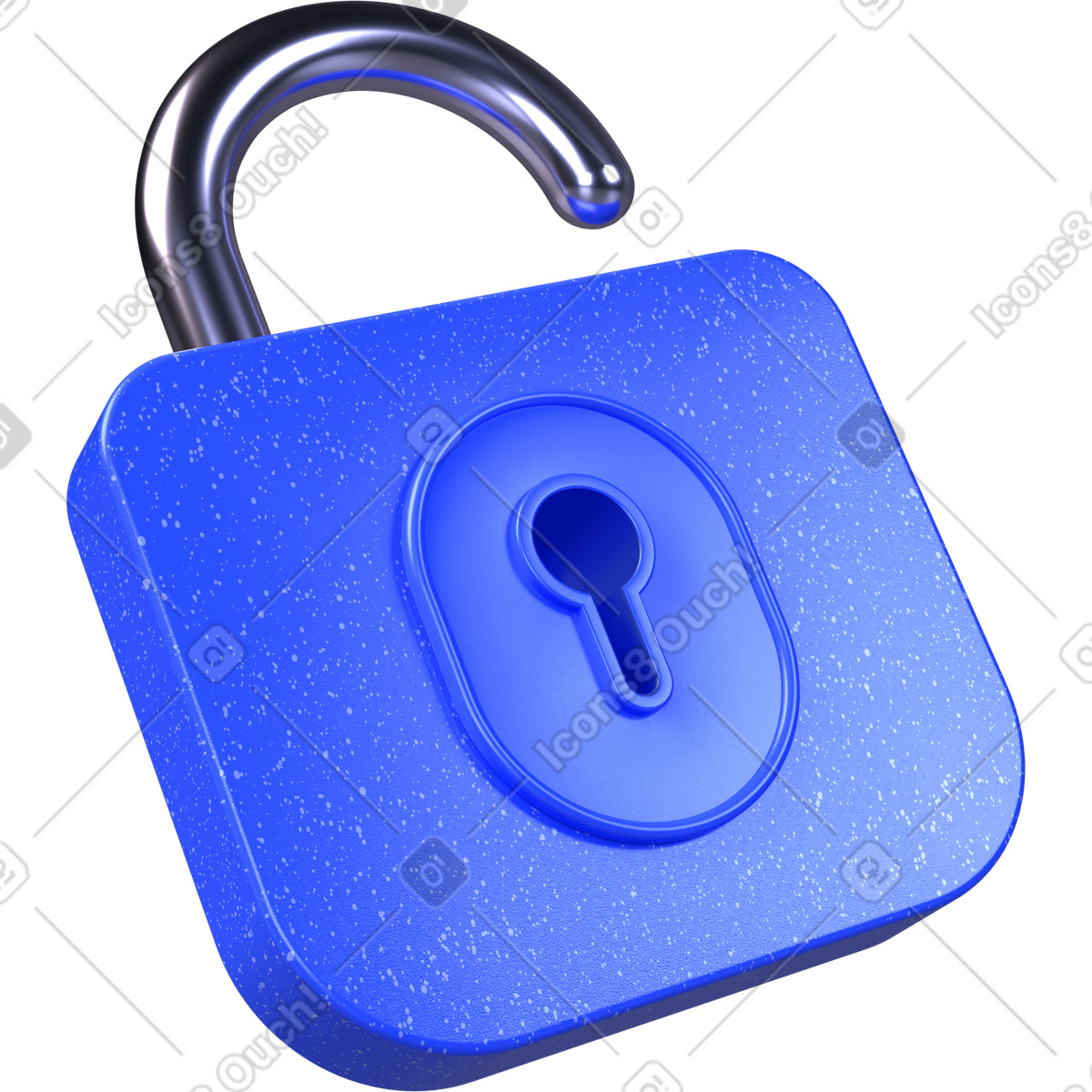 Illustration Ouvrir le cadenas dans style 3D Boost à télécharger aux formats PNG, SVG