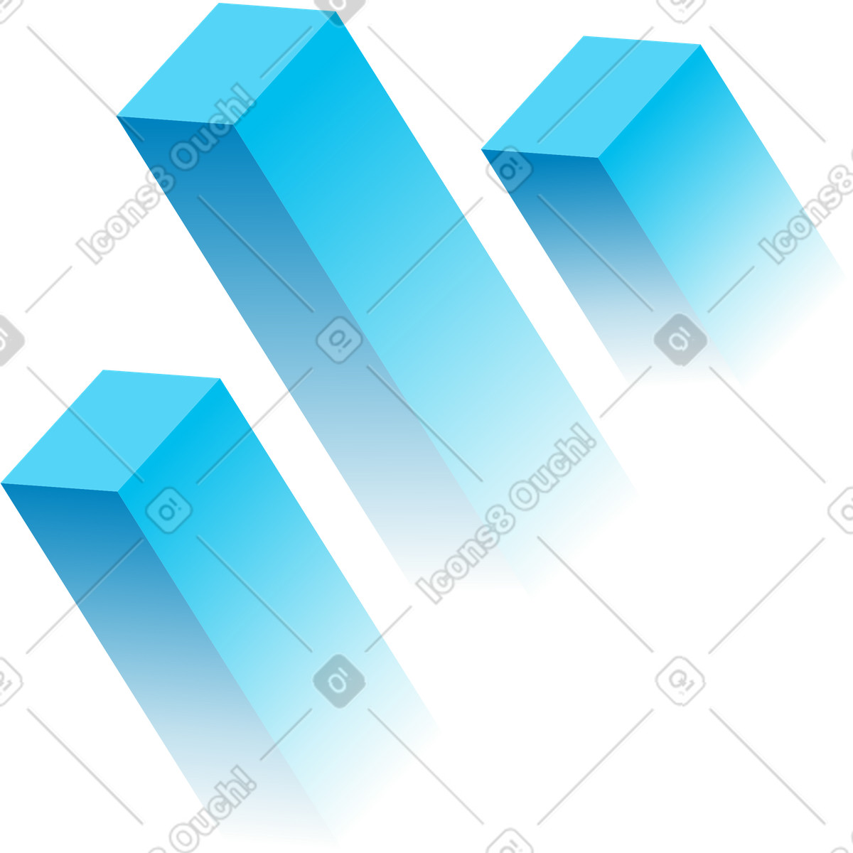 Graph illustration in PNG, SVG