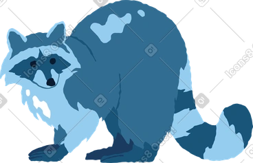 너구리 서 PNG, SVG