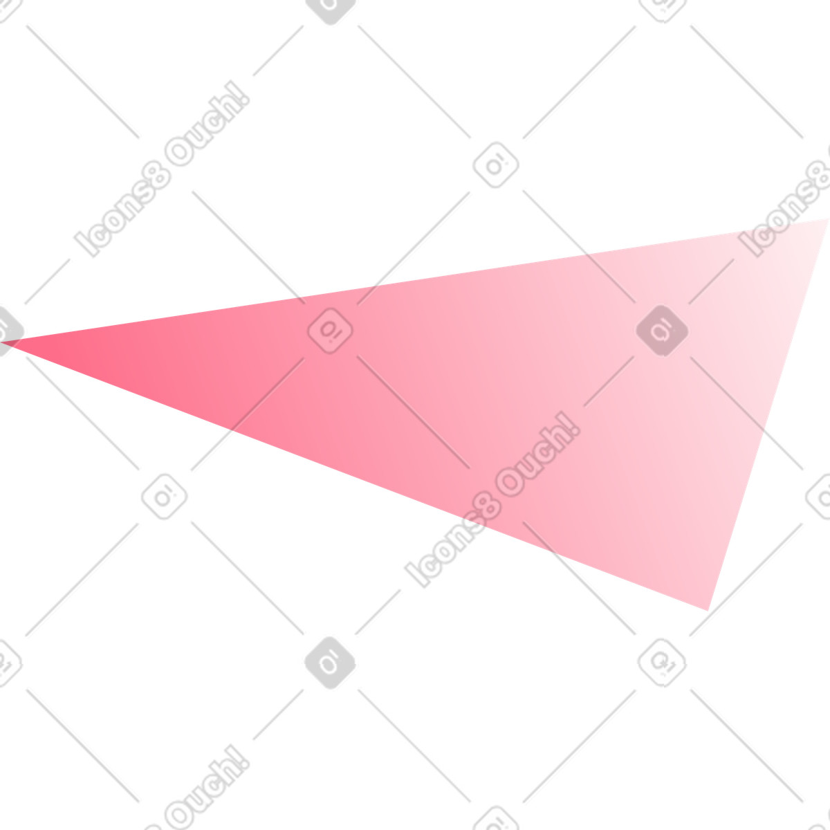 Dreieck-Illustration im Bright-Stil als Download in PNG, SVG
