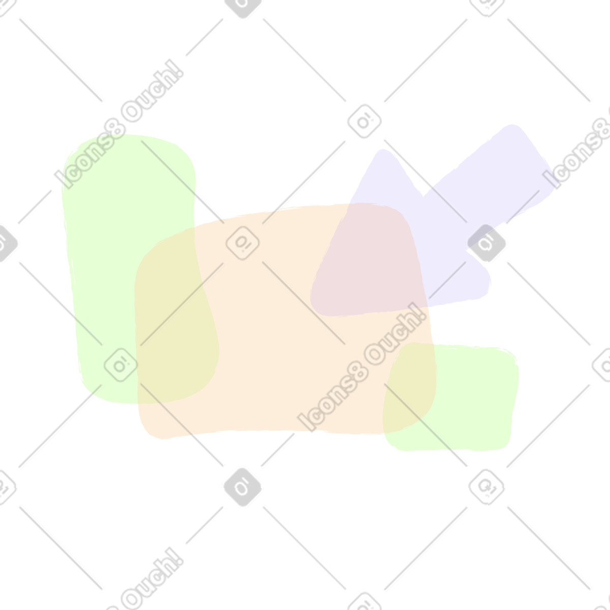 下载 Ginger Cat 风格的 Abstract geometric background 插画，支持 PNG、SVG 格式