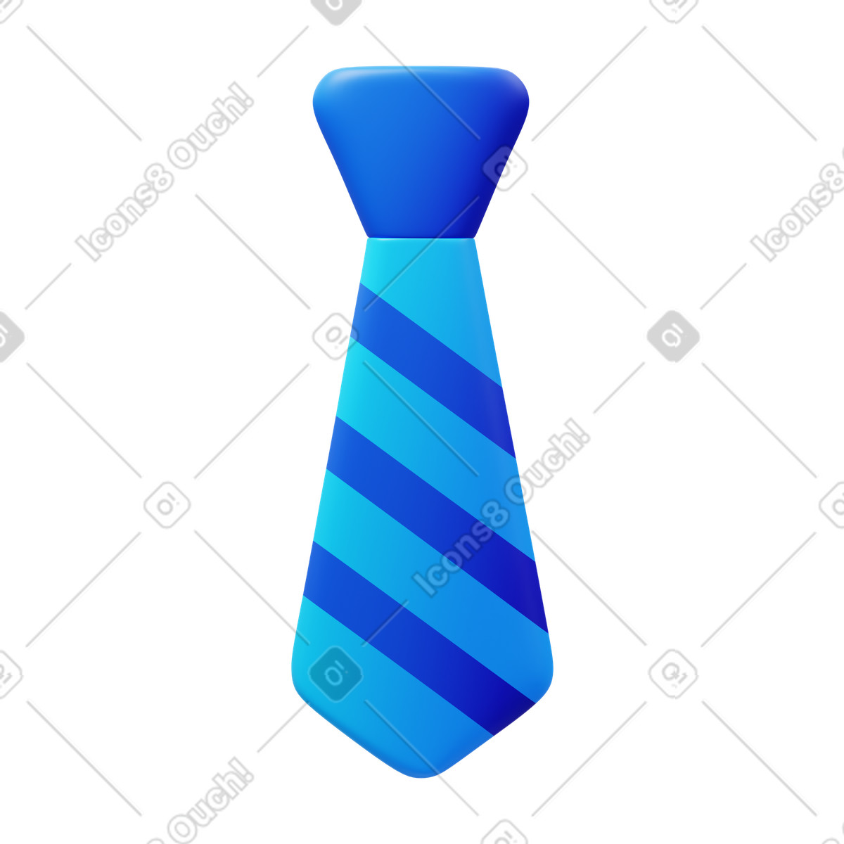3D Fluency スタイルの Tie のイラストをPNG、SVG形式でダウンロード