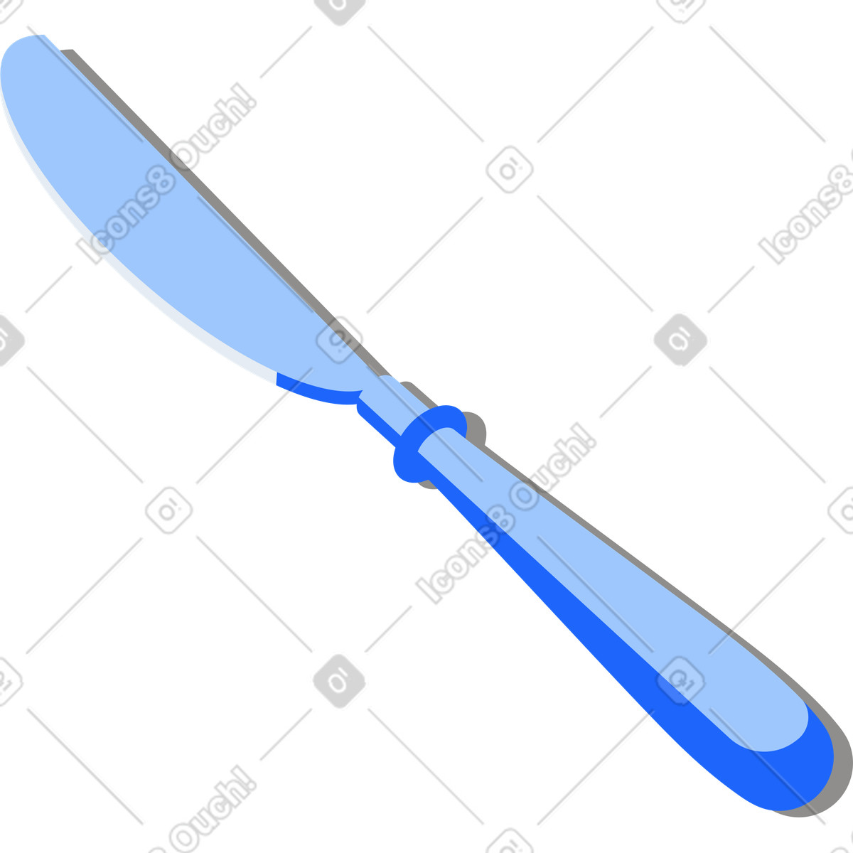Иллюстрация Нож в PNG и SVG