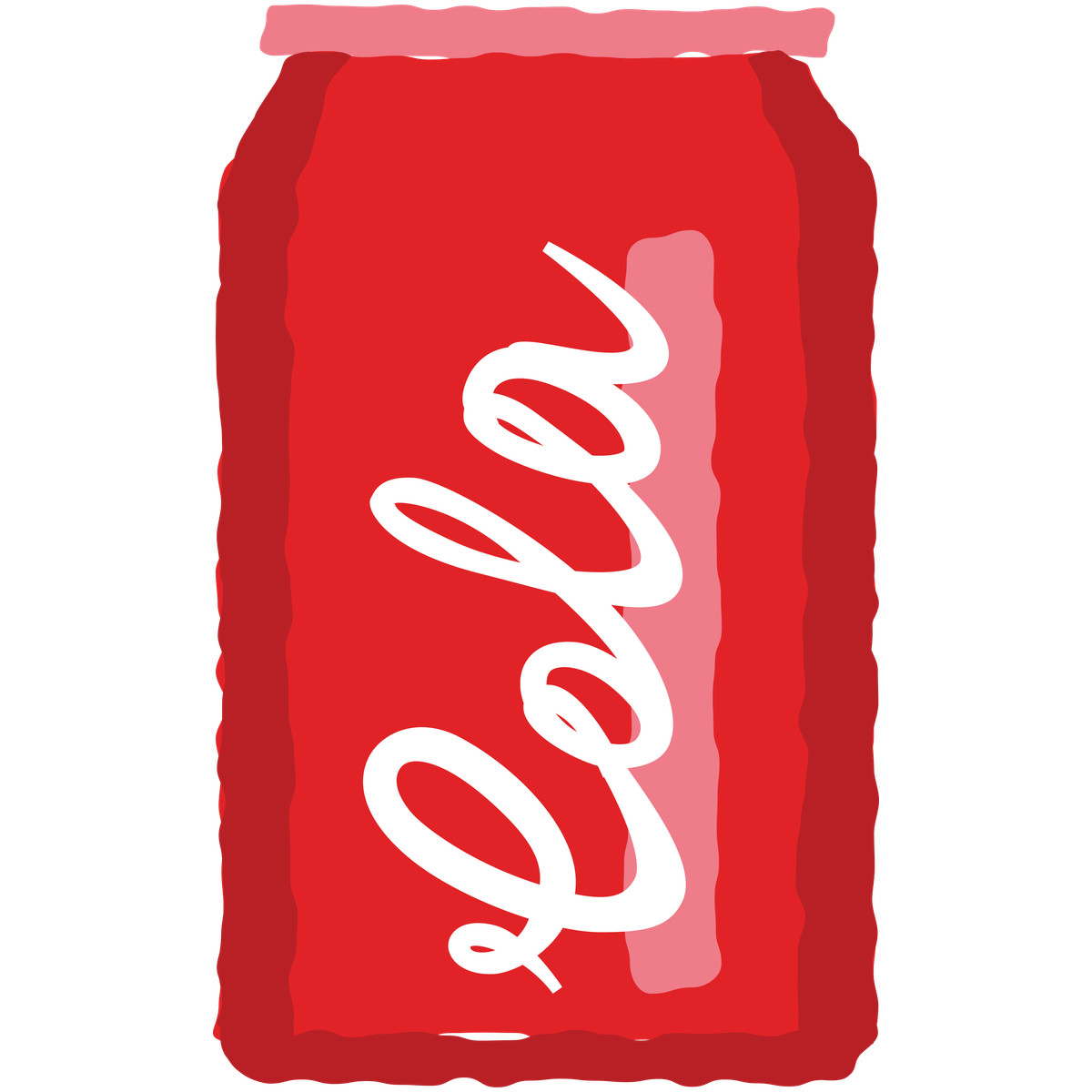 Ilustración Can of cola en estilo Cherry a descargar en PNG y SVG