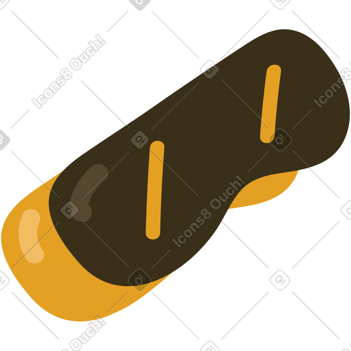 Vr brille-Illustration im Arabica-Stil als Download in PNG, SVG