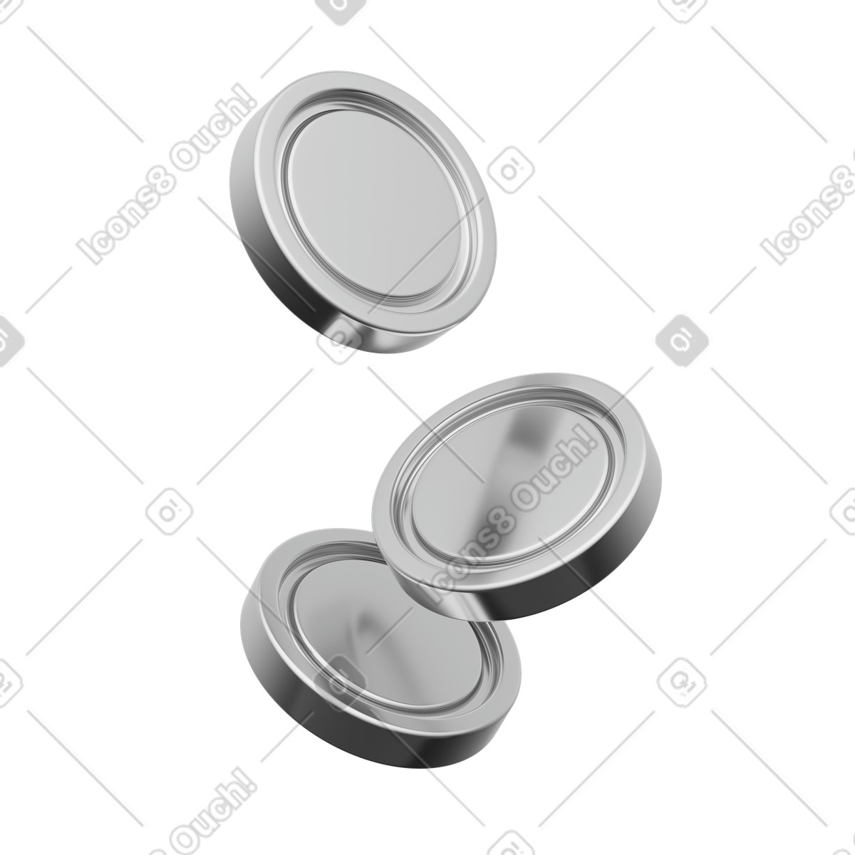 Falling coins illustration digital currency money flow clipart in PNG SVG GIF