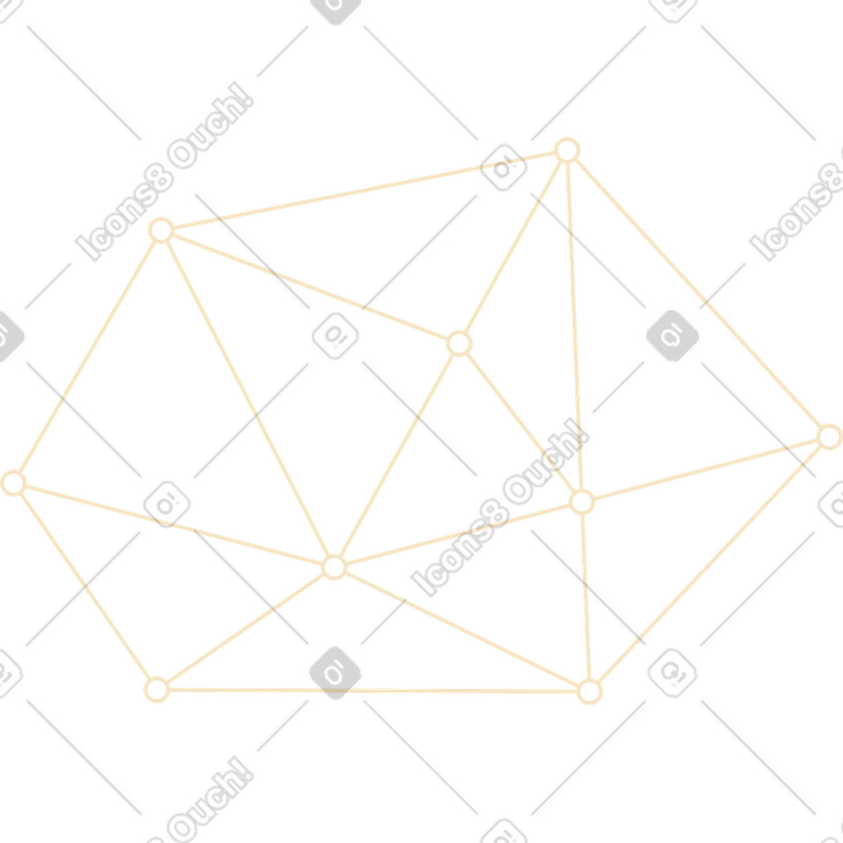 Ilustración Cuadrícula de triángulos en estilo Simplistic a descargar en PNG y SVG