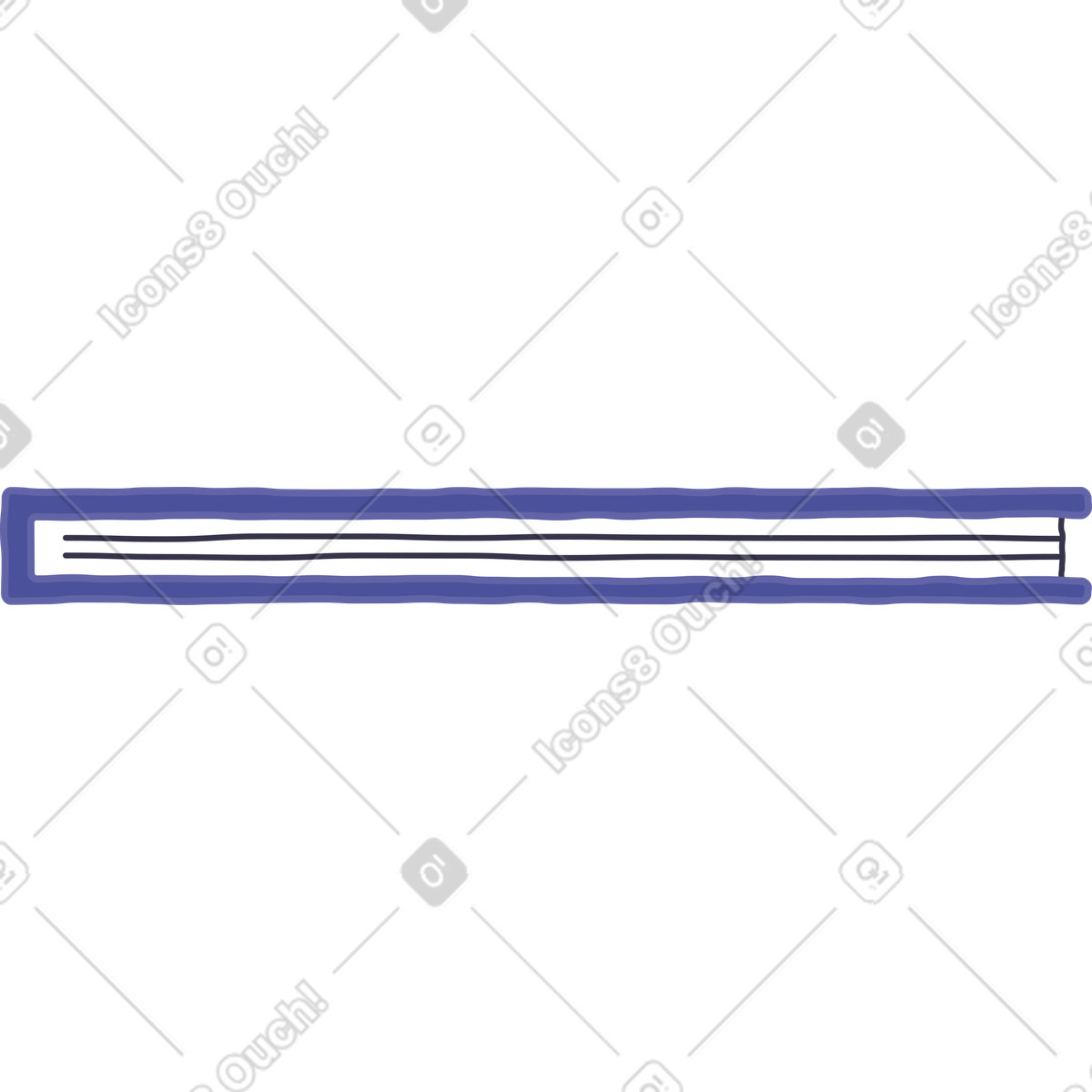 Ilustración Purple big book en estilo Stripy a descargar en PNG y SVG
